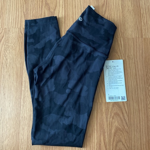 ❤️ Lululemon Wunder Under High-Rise Tight 25" Size 2 H3DC NWT - Picture 2 of 10